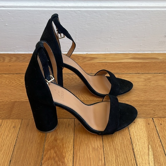 J Crew Suede Block Heel Sandals - Picture 2 of 5